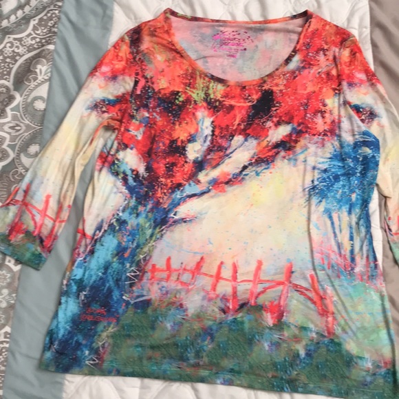 Designer Leoma Lovegrove ladies top - Picture 3 of 5